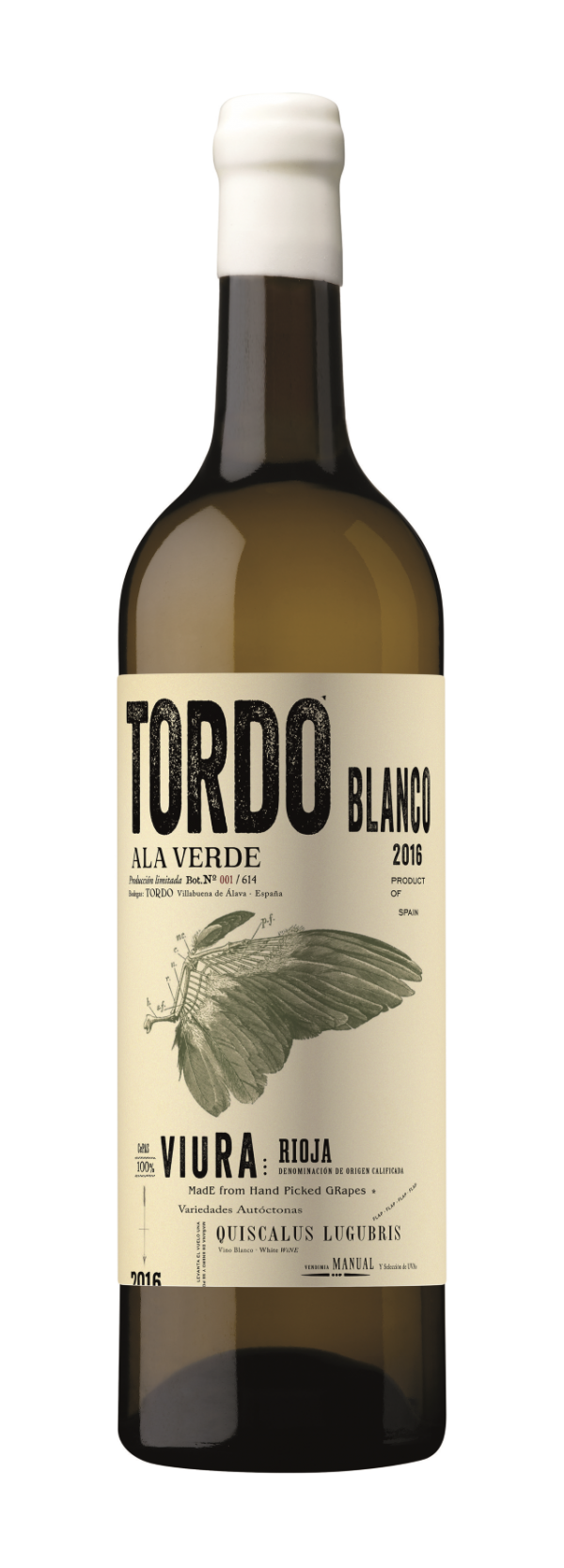 Vino Blanco Crianza Fermentado en Barrica Roble Francés